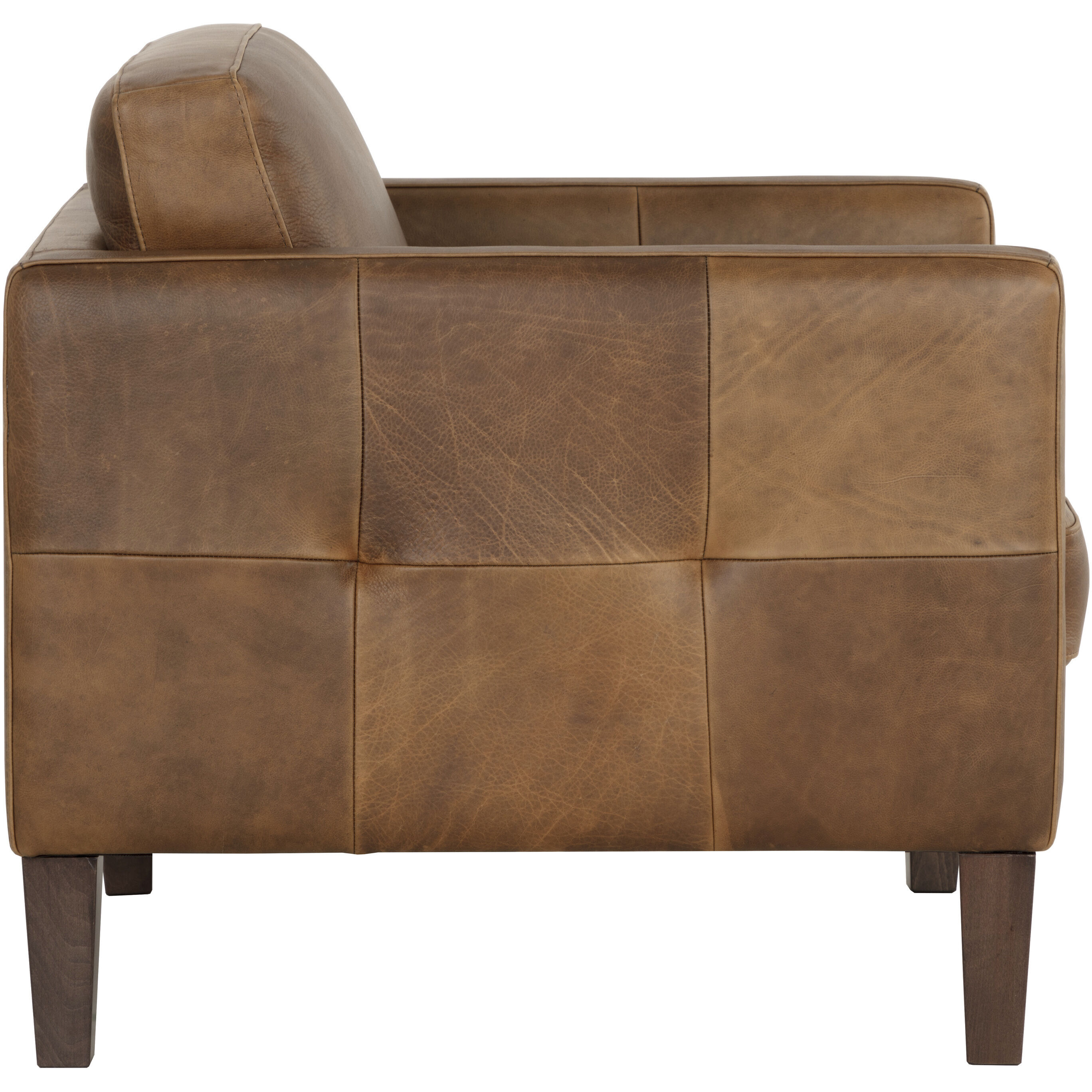 Karmelo Cognac Leather Armchair